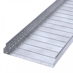 Лоток перфорированный Профи INOX (AISI 316) 600х100х6000 (1,2 мм) (12 м/уп) Промрукав