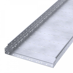 Лоток перфорированный Профи INOX (AISI 316) 500х80х6000 (1,5 мм) (12 м/уп) Промрукав