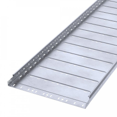 Лоток перфорированный Профи INOX (AISI 316) 500х50х6000 (1,0 мм) (12 м/уп) Промрукав