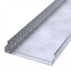 Лоток перфорированный Профи INOX (AISI 316) 500х100х6000 (1,5 мм) (12 м/уп) Промрукав