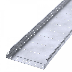 Лоток перфорированный Профи INOX (AISI 316) 300х50х6000 (1,5 мм) (12 м/уп) Промрукав