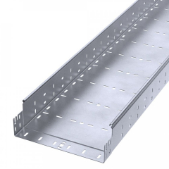 Лоток перфорированный Профи INOX (AISI 316) 300х100х6000 (2,0 мм) (12 м/уп) Промрукав