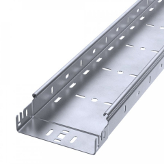 Лоток перфорированный Профи INOX (AISI 316) 150х50х6000 (1,0 мм) (12 м/уп) Промрукав