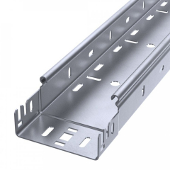 Лоток перфорированный Профи INOX (AISI 316) 100х50х6000 (2,0 мм) (12 м/уп) Промрукав
