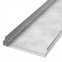 Лоток перфорированный Профи INOX (AISI 304) 600х100х6000 (2,0 мм) (12 м/уп) Промрукав