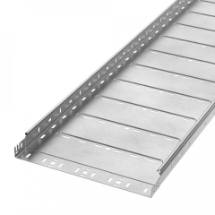 Лоток перфорированный Профи INOX (AISI 304) 400х50х6000 (1,0 мм) (12 м/уп) Промрукав