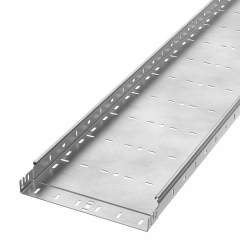 Лоток перфорированный Профи INOX (AISI 304) 300х50х3000 (1,5 мм) (6 м/уп) Промрукав