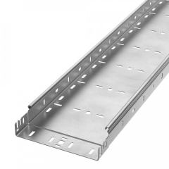 Лоток перфорированный Профи INOX (AISI 304) 200х50х3000 (1,0 мм) (6 м/уп) Промрукав