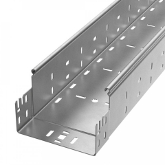 Лоток перфорированный Профи INOX (AISI 304) 150х100х6000 (1,2 мм) (12 м/уп) Промрукав