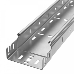 Лоток перфорированный Профи INOX (AISI 304) 100х50х3000 (1,2 мм) (6 м/уп) Промрукав