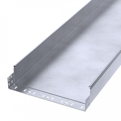 Лоток неперфорированный Профи INOX (AISI 316) 400х100х3000 (2,0 мм) (6 м/уп) Промрукав