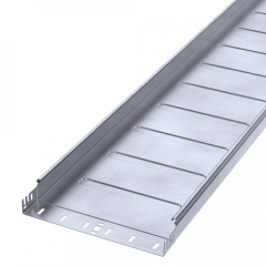 Лоток неперфорированный Профи INOX (AISI 316) 300х50х6000 (1,2 мм) (12 м/уп) Промрукав