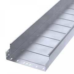 Лоток неперфорированный Профи INOX (AISI 316) 300х100х6000 (1,2 мм) (12 м/уп) Промрукав