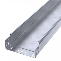 Лоток неперфорированный Профи INOX (AISI 316) 200х80х3000 (2,0 мм) (6 м/уп) Промрукав
