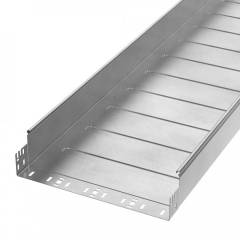 Лоток неперфорированный Профи INOX (AISI 304) 400х100х3000 (1,0 мм) (6 м/уп) Промрукав