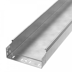 Лоток неперфорированный Профи INOX (AISI 304) 200х80х6000 (1,5 мм) (12 м/уп) Промрукав