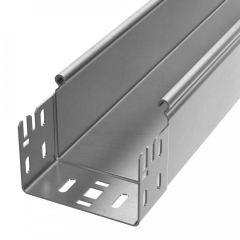 Лоток неперфорированный Профи INOX (AISI 304) 100х80х6000 (1,5 мм) (12 м/уп) Промрукав