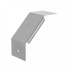 Крышка угла вертикального внешнего 90 градусов Профи INOX (AISI 304) 150х80 (1,0 мм) Промрукав