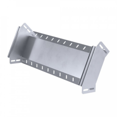 Угол вертикальный внешний 90 градусов Стандарт INOX (AISI 316) 600х80 (0,8 мм) Промрукав
