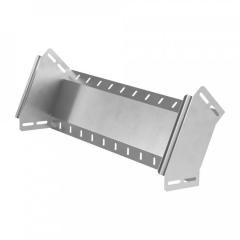 Угол вертикальный внешний 45 градусов Стандарт INOX (AISI 304) 600х100 (0,8 мм) Промрукав